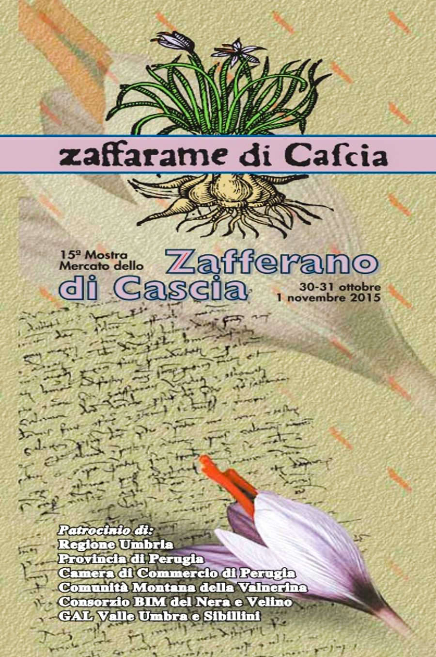 Mostra Mercato dello Zafferano di Cascia 2015